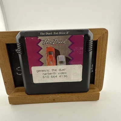 The Duel: Test Drive II (Sega Genesis, 1992) Cartridge Only Working Tested!!! - Image 1 of 4