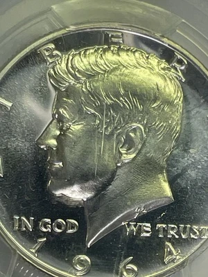 1964 Kenedy Half Dollar PCGS PR66 90% silver by REEDERSONG - Image 1 of 4