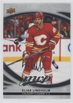 2023-24 Upper Deck MVP Silver Script Elias Lindholm #83 - Image 1 of 2