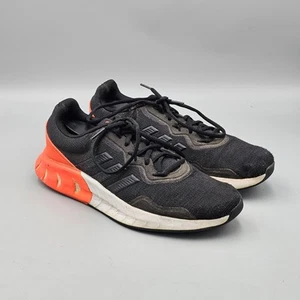 Adidas Men's Size 9.5 US Kaptir Super Trail Black Orange Running Sneakers READ - Picture 1 of 8