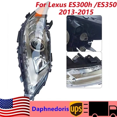 Right Side For 2013 2014 2015 Lexus ES350 ES300h Xenon HID Headlight Headlamp RH Foto 1 de 4