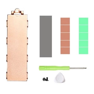 Radiateur dissipateur thermique SSD cuivre M.2 avec coussin thermique silicone M.2 SSD Hard2120 - Photo 1/10