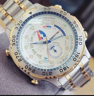 orologio uomo cronografo automatico Citizen America’s Cupe Yacht Timer - Immagine 1 di 4