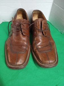 Mezlan Stratus Zapatos de Vestir Oxford Cuero Marrón Hombre’s 9M España Puntera Cuadrada - Imagen 1 de 8