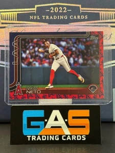 2025 Topps Series 1 Zach Neto #282 Team Color SP Angels - Picture 1 of 2