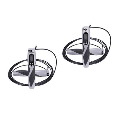 Set of 2 Springseil Für Fitness Intelligentes Geschwindigkeitssprungseil - Bild 1 von 4