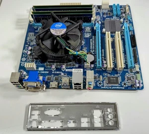 Placa madre Gigabyte GA-B75M-D3H LGA1155 Socket CPU con i5 3340 16 GB RAM E/O - Imagen 1 de 11
