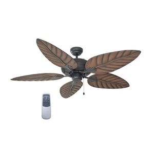 Design House 154104 52" 5 Blade Indoor / Outdoor Ceiling Fan - Bronze - Picture 1 of 12