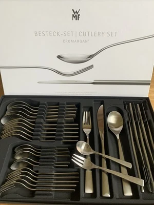WMF Bellano Cromargan Edelstahl Besteck Matt 6 Personen 30 Teile - Bild 1 von 4