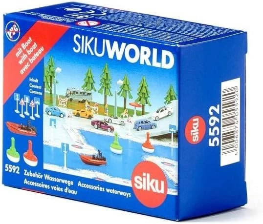 SIKU 5592 - SIKU WORLD - SEGNALETICA PER CORDI D' ACQUA - NUOVO - SIGILLATO - Immagine 1 di 4