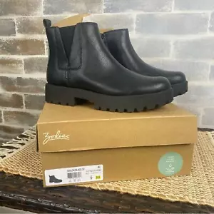 Botas repelentes al agua con cremallera Zodiac Shiloh en suelas gruesas negras talla 9 - Imagen 1 de 15