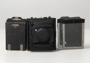 🌈 Goerz- Ango Folding camera 9x12 cm Celor 135 mm f 4,8 Germany 1910 circa - Photo 1/15