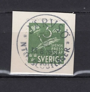 INTERNATIONAL SCOUT MOVEMENT 1951 JÄRVSÖ MEETING SWEDEN SUPERB SPECIAL CANCEL 41 - Picture 1 of 1