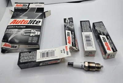 (CANTIDAD 8) Bujía Autolite Doble Platino APP24 para Ford F-250 HD F-350 1997 Foto 1 de 4