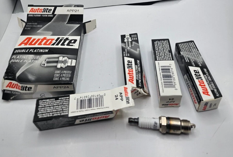 (CANTIDAD 8) Bujía Autolite Doble Platino APP24 para Ford F-250 HD F-350 1997 Foto 1 de 4