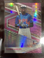 2020 Panini Elite Extra Edition - Dominican Propsect League Pink #186 Rainer...