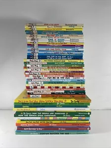 Lot of 50 Dr. Seuss Beginner Books / Bright & Early Children’s Hardcover Books - Picture 1 of 2