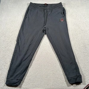 Air Jordan Jumpman Pantaloni Jogger Uomo XL Grigio Cross Training Comfort Coulisse - Foto 1 di 17