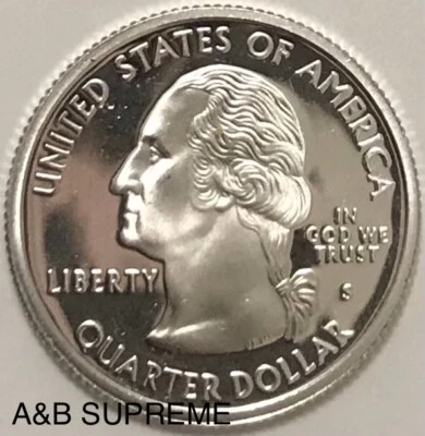 (1) 1999-2008 S State Quarter Gem Cameo Proof 90% Silver - Image 1 of 4