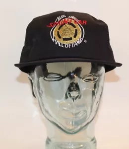 Cappello camionista berretto maglia snapback baseball vintage National Sprint Car Hall of Fame nero - Foto 1 di 12