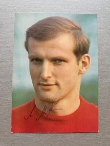 MANFRED MANGLITZ original DFB WM 1966 ARAL66-Sammelkarte 10x15 Autogramm - Bild 1 von 2