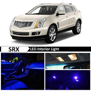 21x Blue Interior LED Lights Package Kit for 2010-2014 Cadillax SRX - Picture 1 of 6