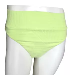 Bikini Aerie Corte Alto Descarado Parte Inferior Cintura Alta Cobertura Completa Como Nuevo Verde Pequeño - Imagen 1 de 6