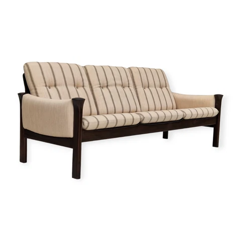 1970s, Danish design by Arne Vodder for Cado Denmark, 3 seater sofa, wool Cover