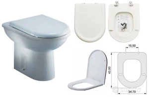 COPRIVASO CERAMICA DOLOMITE CLODIA ORIGINALE SIGILLATO - COPRIWATER TAVOLETTA WC - Bild 1 von 5
