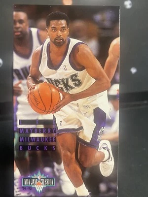 1994 Fleer NBA Jam Session Lee Mayberry #107 - Image 1 of 2