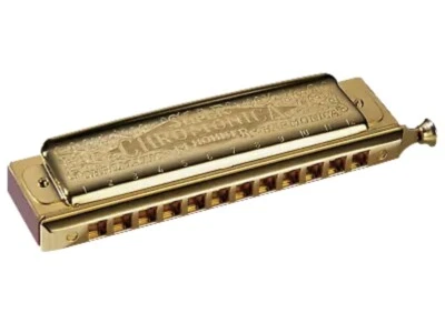 Hohner Super 270/Chromonica Gold. C270/48 Harmonica | NEW |. - Image 1 of 2