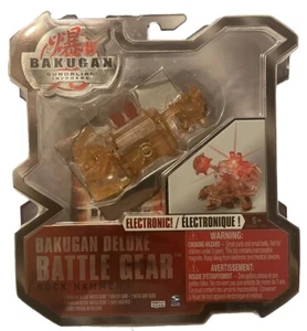 Bakugan Gundalian Invaders Deluxe Battle Gear Rock Hammer 2010 sellado electrónico - Imagen 1 de 5
