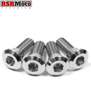 Honda CBR1000RR Fireblade Titanium Rear Brake Disc Rotor Bolts, 2004-2023 - Picture 1 of 3