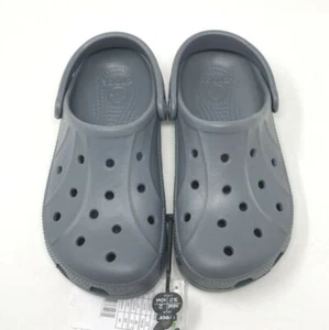 Zuecos Crocs Ralen gris grafito zuecos hombres 6/mujeres 8 clásicos Baya nuevos con etiquetas - Imagen 1 de 2
