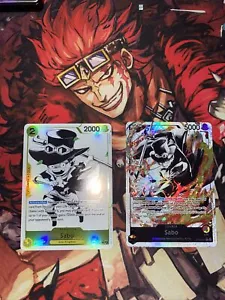 One Piece TCG English ST13-Alt Art Sabo Leader & Young  AA The Three Brothers - Picture 1 of 1