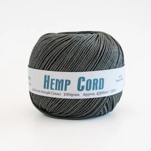 Graue Hanfschnur, umweltfreundliche Makramee Schnur, 20 Pfund - 430 Fuß - Bild 1 von 1