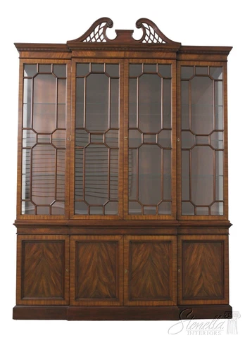 L55667EC: HENKEL HARRIS #2368 Mahogany 4 Door Breakfront Cover