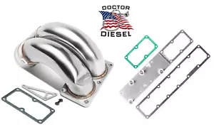 3.5" Intake Manifold Elbow & Grid Heater Plenum For 07-18 Ram 6.7L Turbo Diesel - Picture 1 of 5
