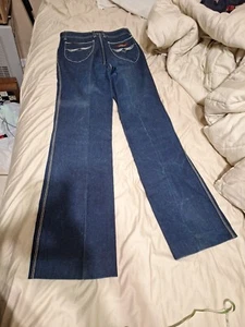 Vintage 80s Jordache Dark Denim Straight Leg Jeans Women’s Size 29 X L Western - Picture 1 of 20