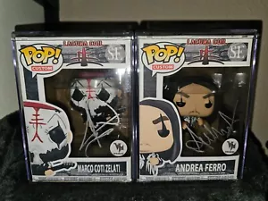 Custom Funko Pop WAR MACHINE SDCC 2023 EXCLUSIVE LACUNA COIL SET MARCO ANDREA - Picture 1 of 9