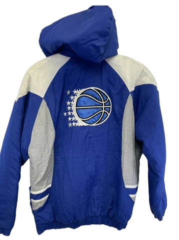 Vintage Reebox Orlando Magic Hooded & Lined Winter Coat  Size Large Cover