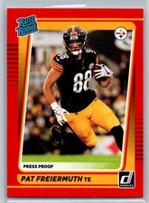2021 Donruss #281 Pat Freiermuth Red Press Proof RC