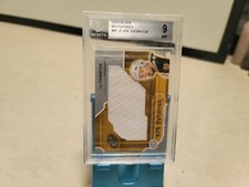 2003-04 Upper Deck SPX Big Futures Joe Thornton Relic 19/99 BGS 9 T6842