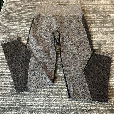 Victoria Secrets Rosa Leggings Mujer Pequeños Activos Sin Costuras Yoga Pantalones Gris Foto 1 de 4