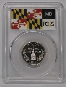 2000-S Maryland Statehood Quarter Graded PR69DCAM by PCGS - Picture 1 of 2