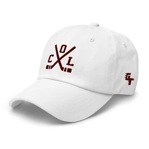 Colorado Hockey Sticks Retro Avalanche Baseball Hat Dad Cap - Picture 1 of 10