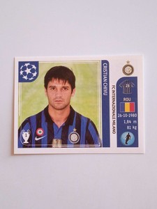 #77 Cristian Chivu FC Internazionale Milano - 2011/12 Panini Champions League