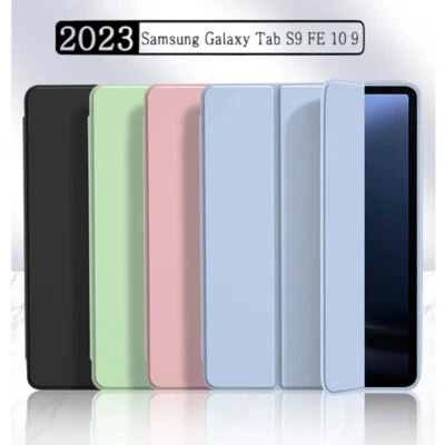 For Samsung Galaxy Tab S9 FE S10 Lite Tablet Case Cover Smart PU Leather Stand