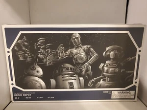 Star Wars Black Series Droid Depot C-3PO R2-D2 BB-8 DJ-R3X Open Box Complete - Picture 1 of 7