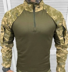 Ubaks pixel, combat shirt pixel ZSU Ukraine 2024 new shirt - Picture 1 of 4